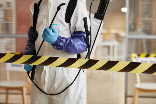 Professional Hoarding Cleanup technician working in Spiceland, IN